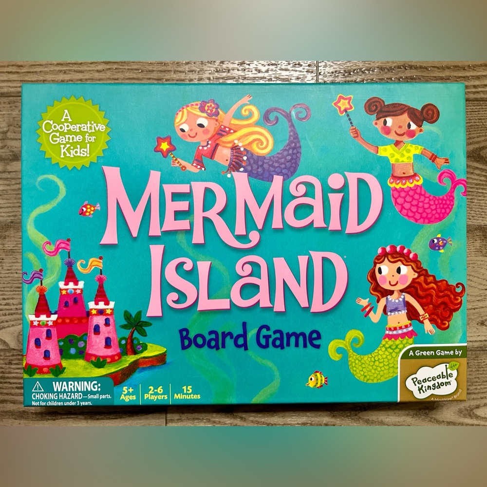 Mermaid Island Board Game for Kids